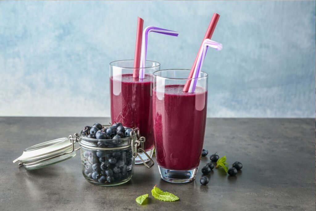 Blueberry juice benefits for sports