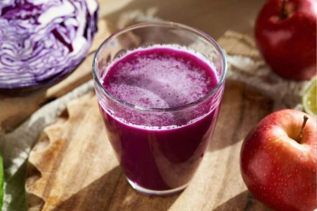 Red cabbage juice benefits