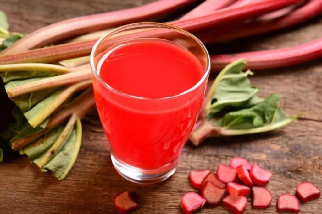 Rhubarb juice benefits