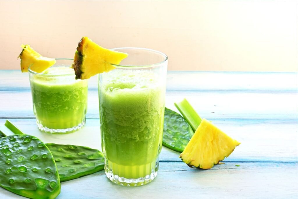 Cactus juice preparation