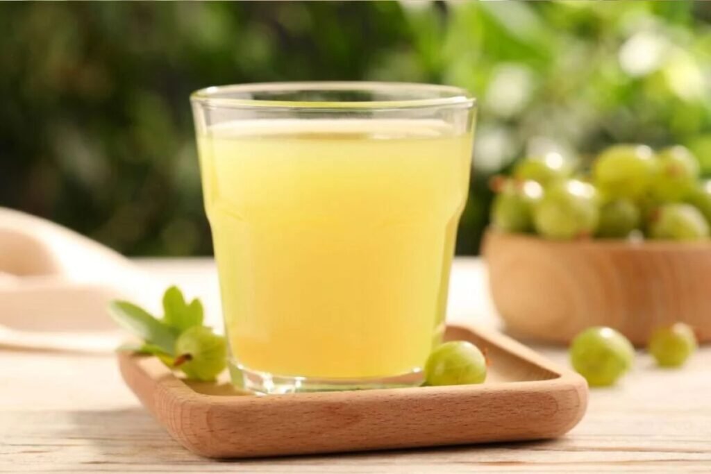 Preparation of Fresh Gooseberry juice