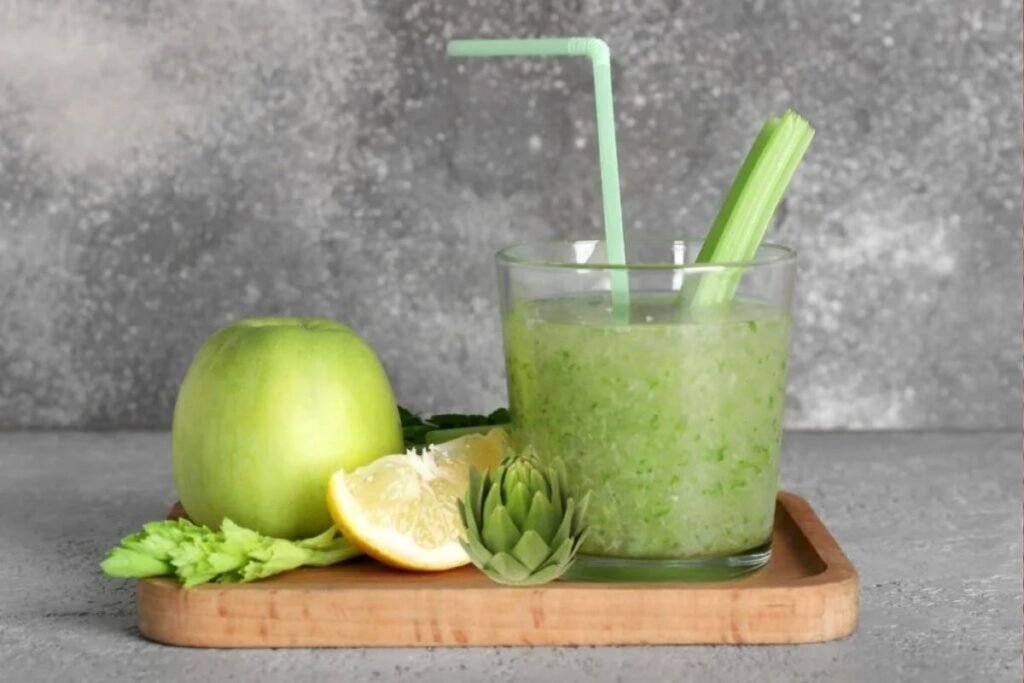Detoxing artichoke juice