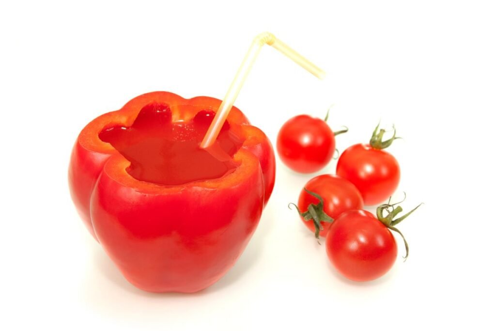 Side effect of paprika juice