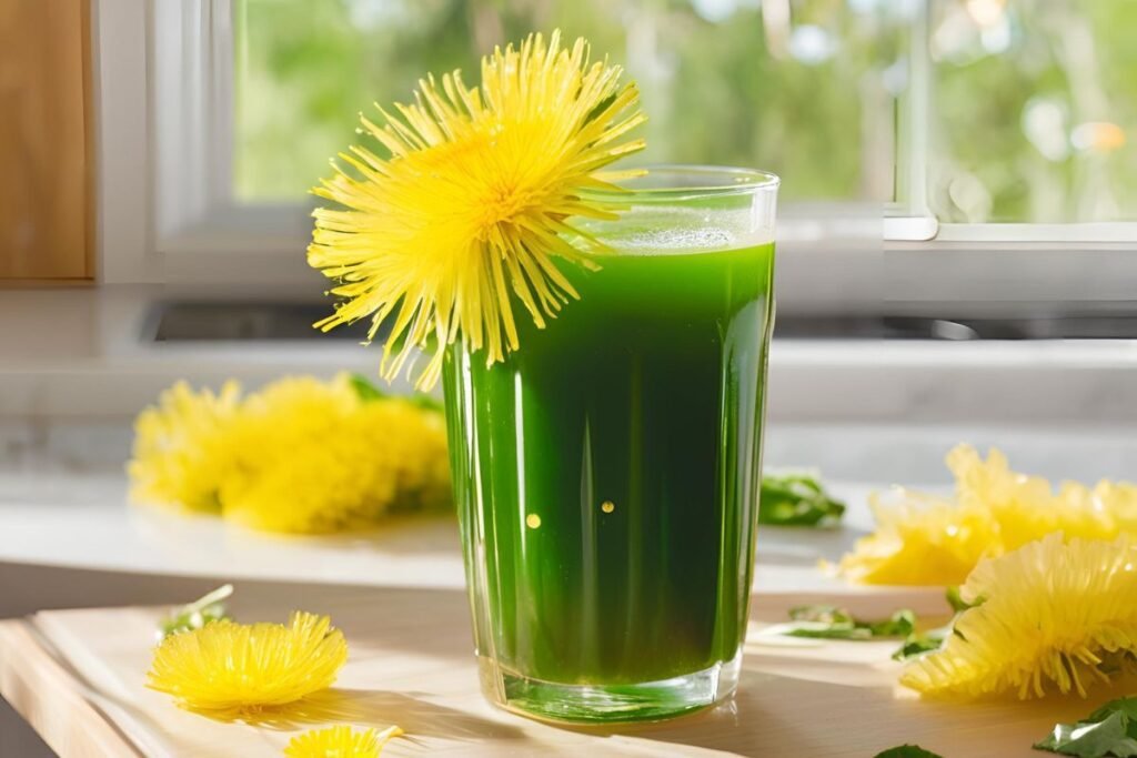Benefits of Dandelion Juice