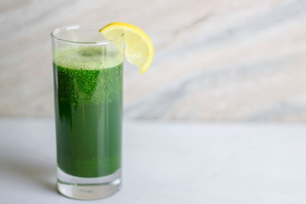 Lettuce juice sensory properties