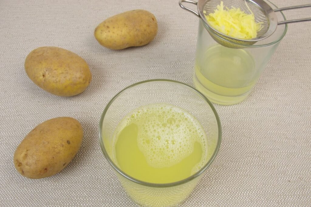 The benefits of potato juice