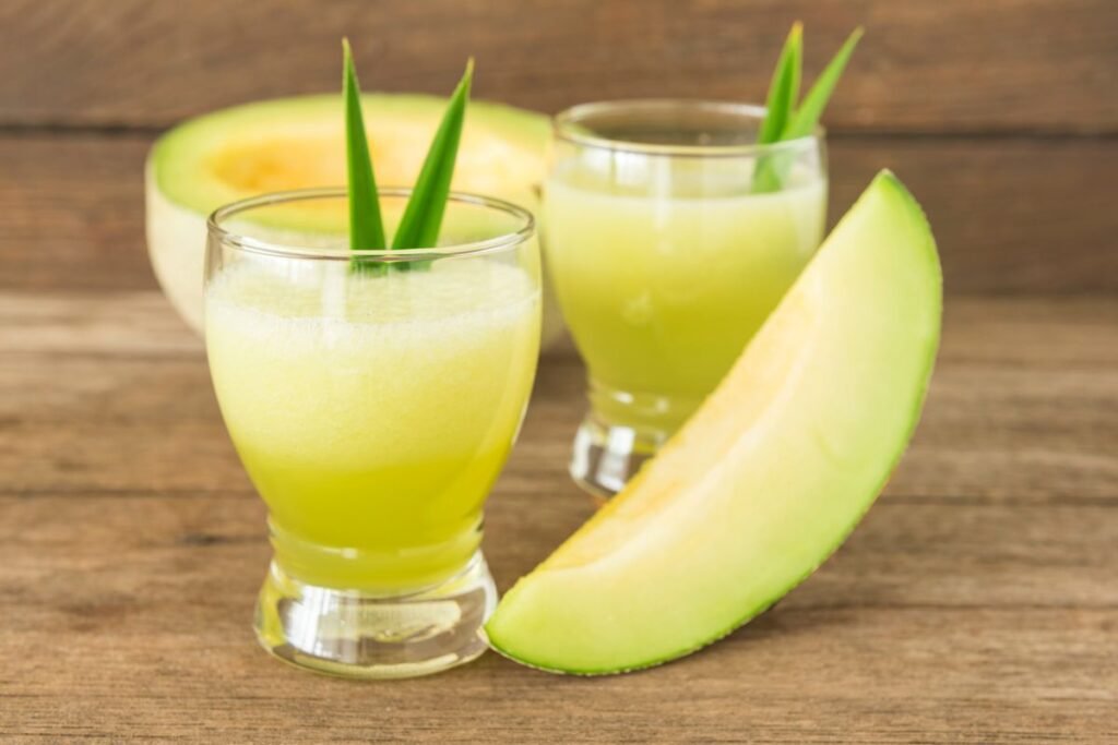 Melon juice taste and aroma