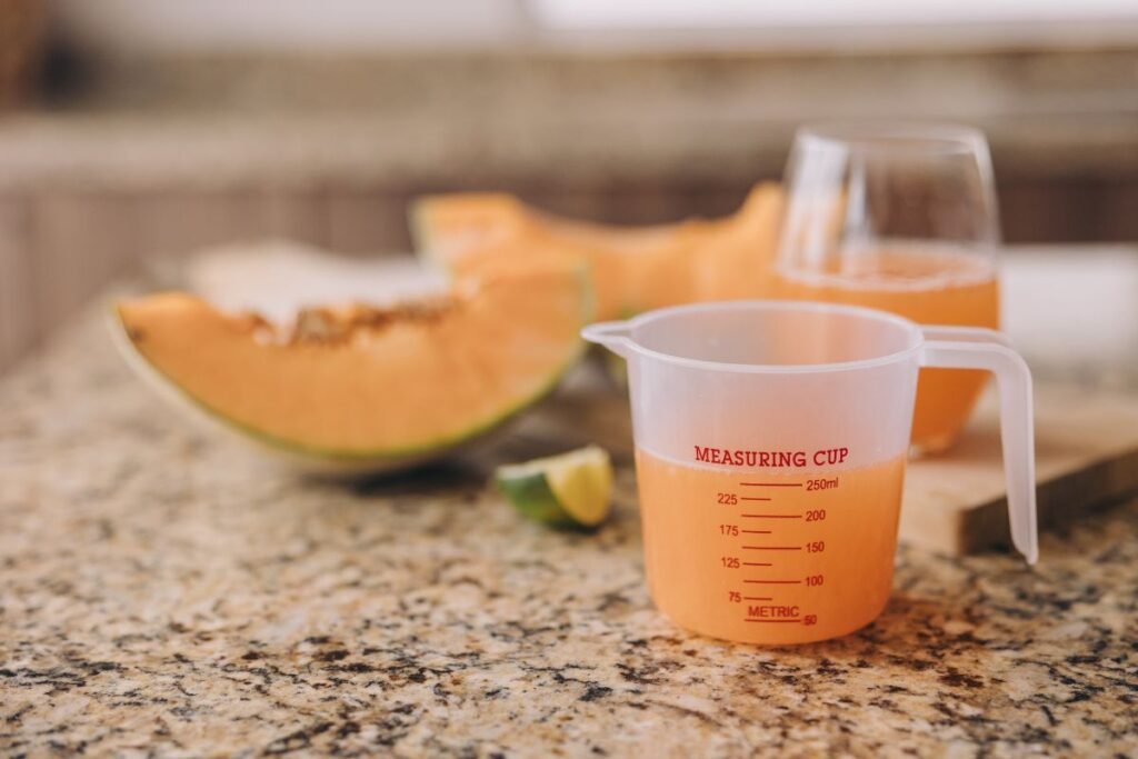 Melon juice for winter
