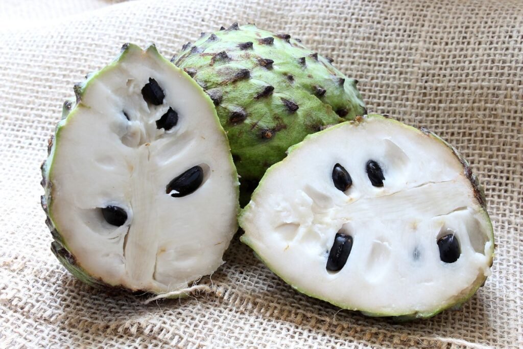 Soursop, graviols, anona, or guanabana for soursop juice