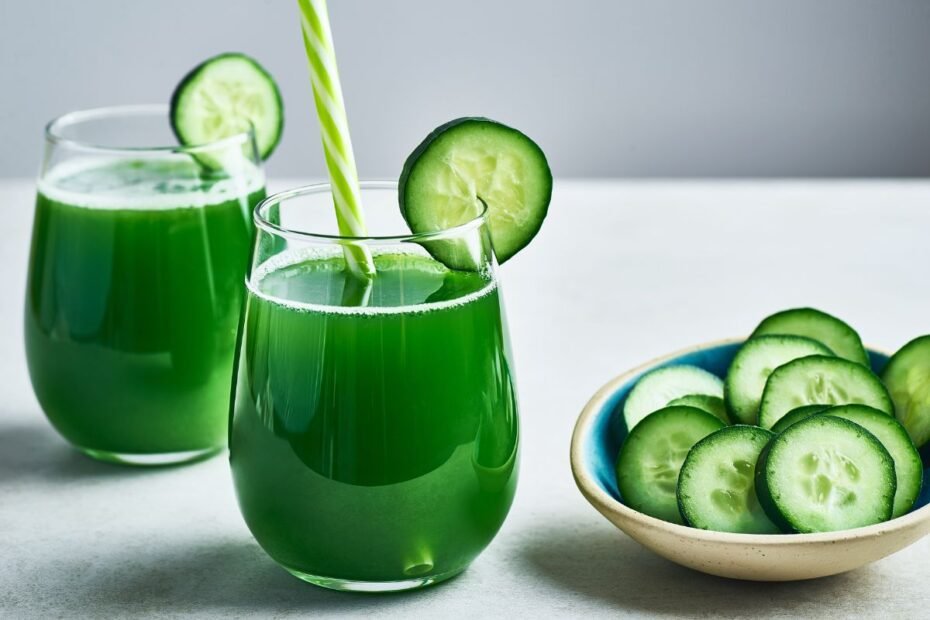 Cucumber juice low calorie