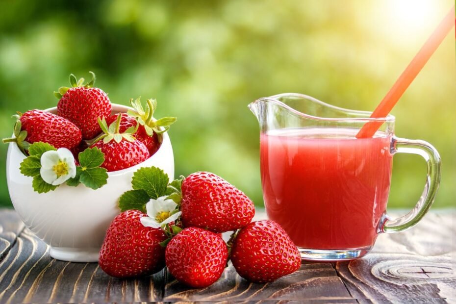 Strawberry juice