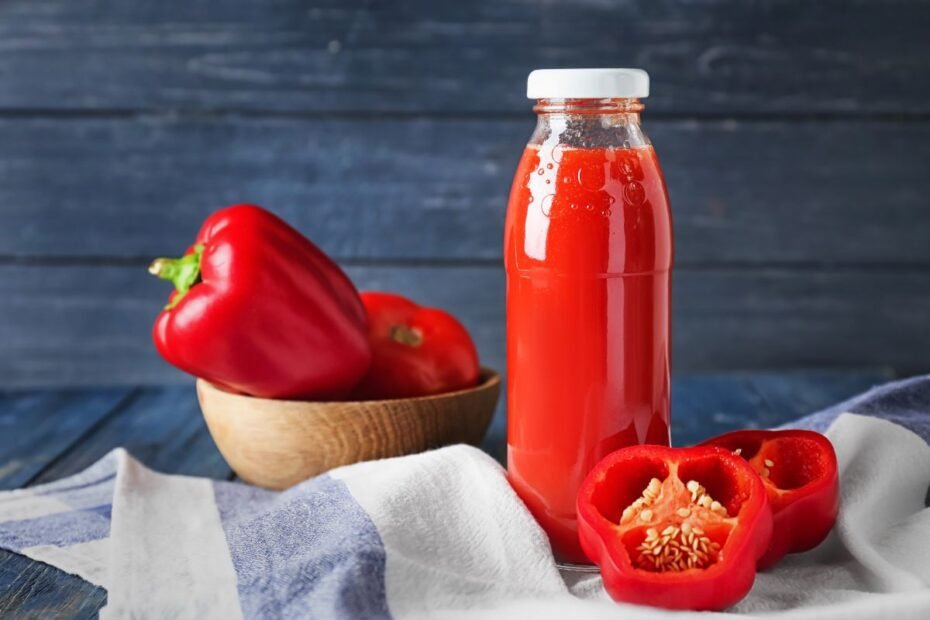 Paprika juice