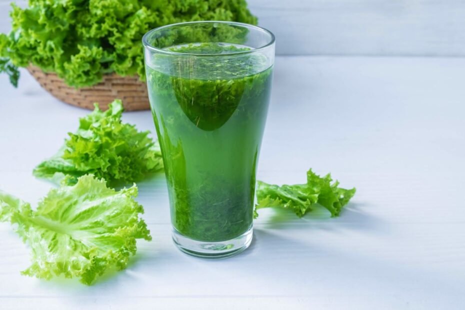 Lettuce juice