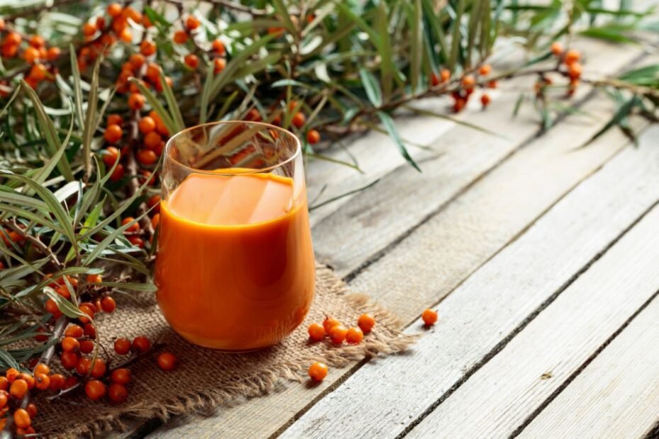 Sea buckthorn juice